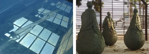 bcn_art_routes_guide_config4 Horn creates a homage to Homage to Barceloneta’s maritime past. The concurrent unity and disparity in Muñoz’s piece is evocative of a group of political prisoners separated by ideological differences