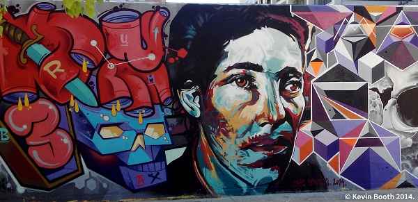 Graffiti, one of the oldest art forms, can be a unique expression of contemporary culture